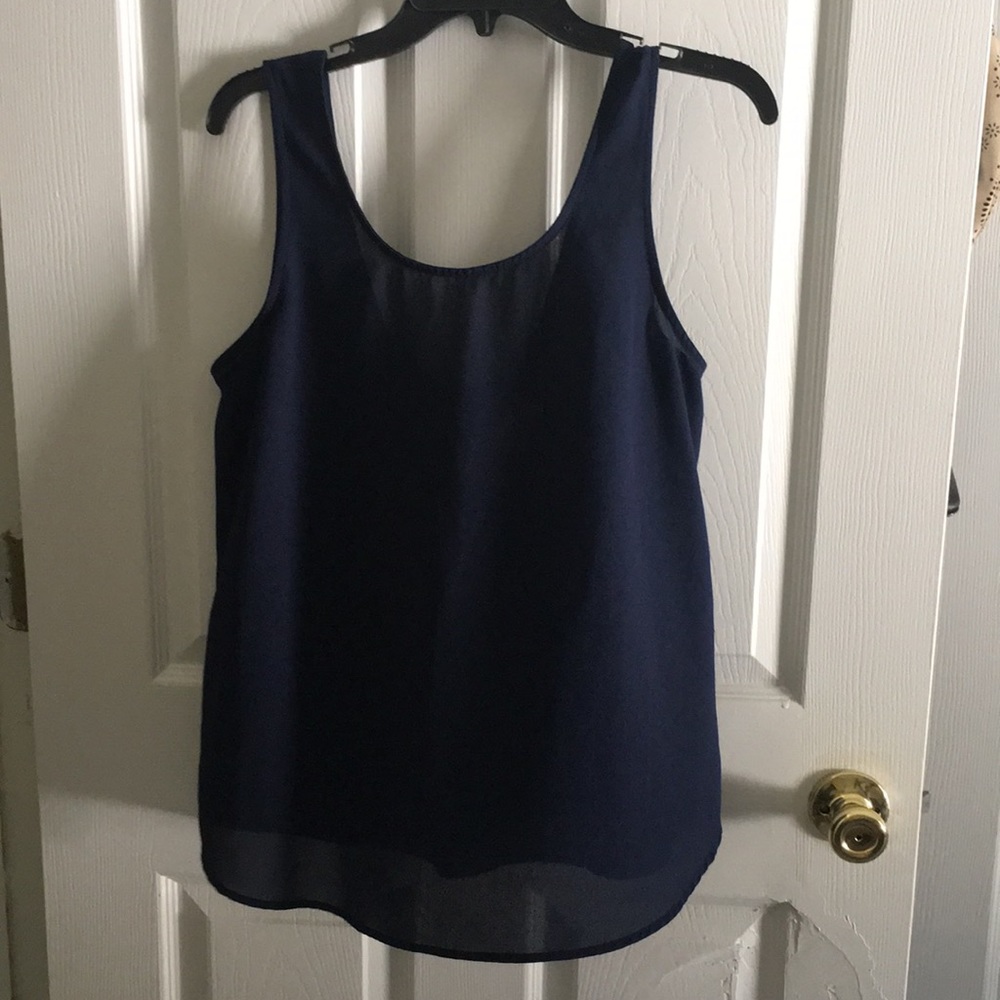 Navy blue tank